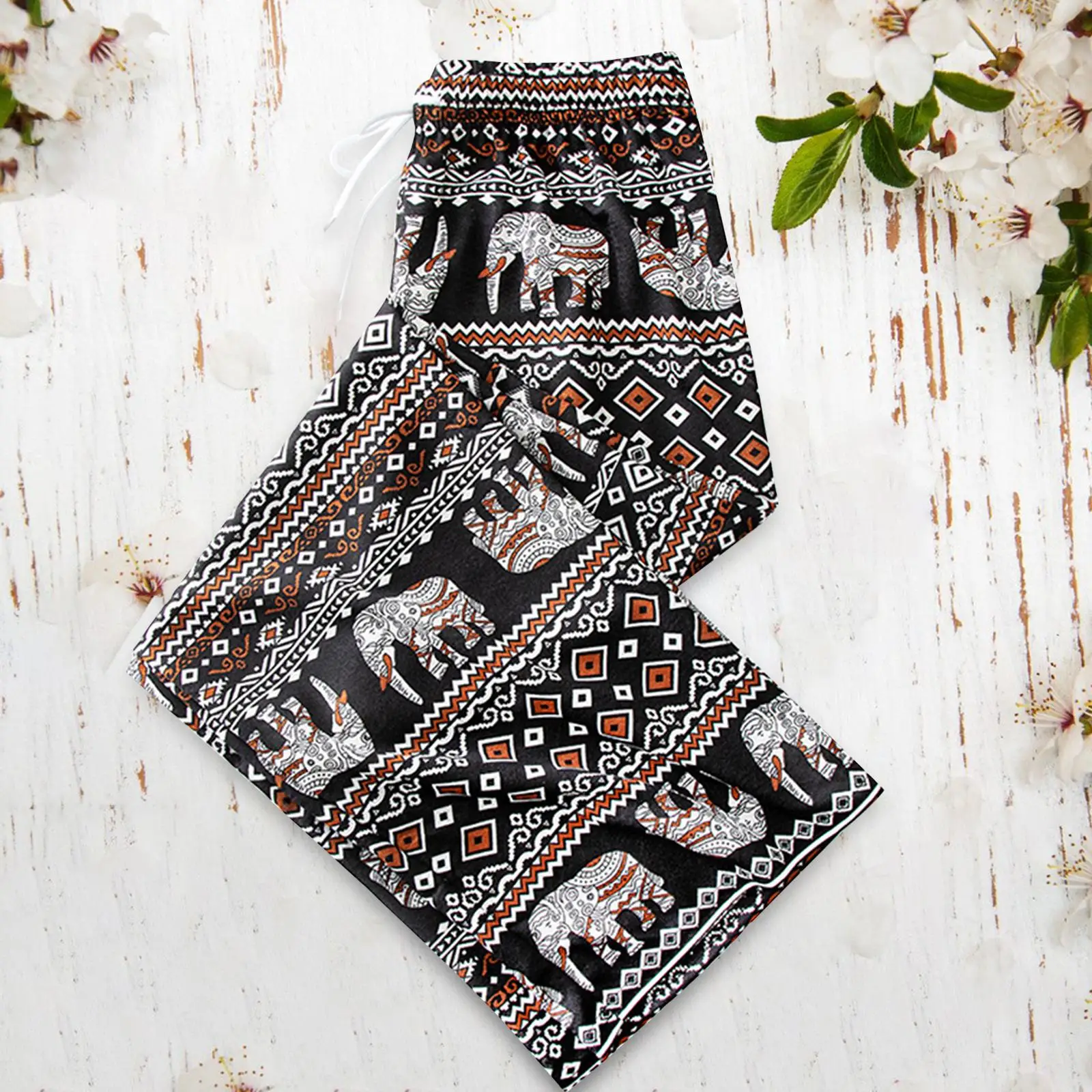 Harem Pants Women High Waist Thai Lightweight Hippy Casual Clothing Boho Trousers for Women for Lounge Summer Beach Ladies Women - Image 6